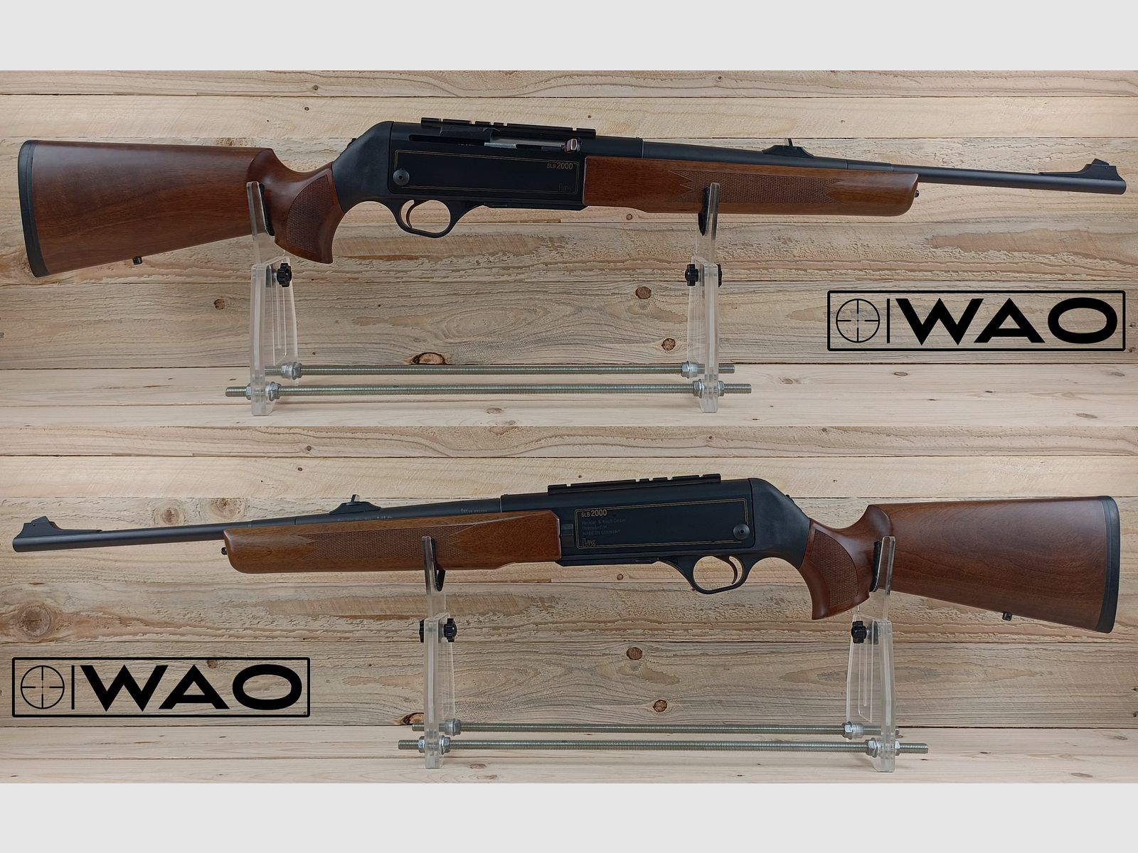 Self-loading rifle H&K SLB 2000 caliber .300WinMag - Heckler & Koch *SLB2000 with case deflector*, image 1 of 7