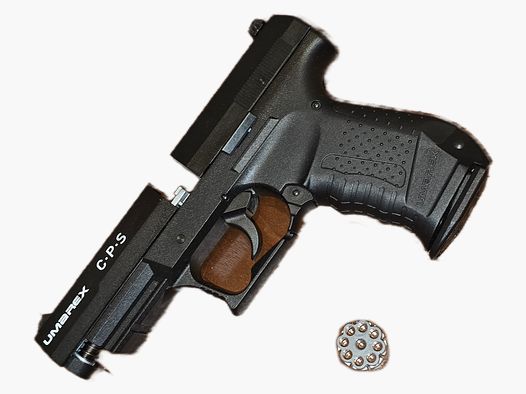Umarex CPS CO2 Luftpistole Kal. 4,5 mm Diabolo schwarz