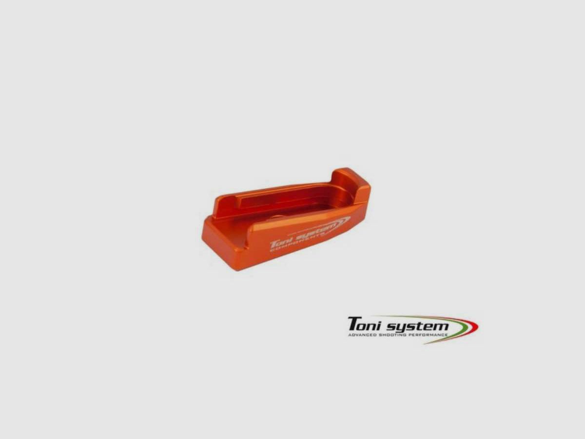 TONI SYSTEM PADCOBS Pad per Caricatore Standard per 1911 Cobra, Colore: Rosso, immagine 2 di 3