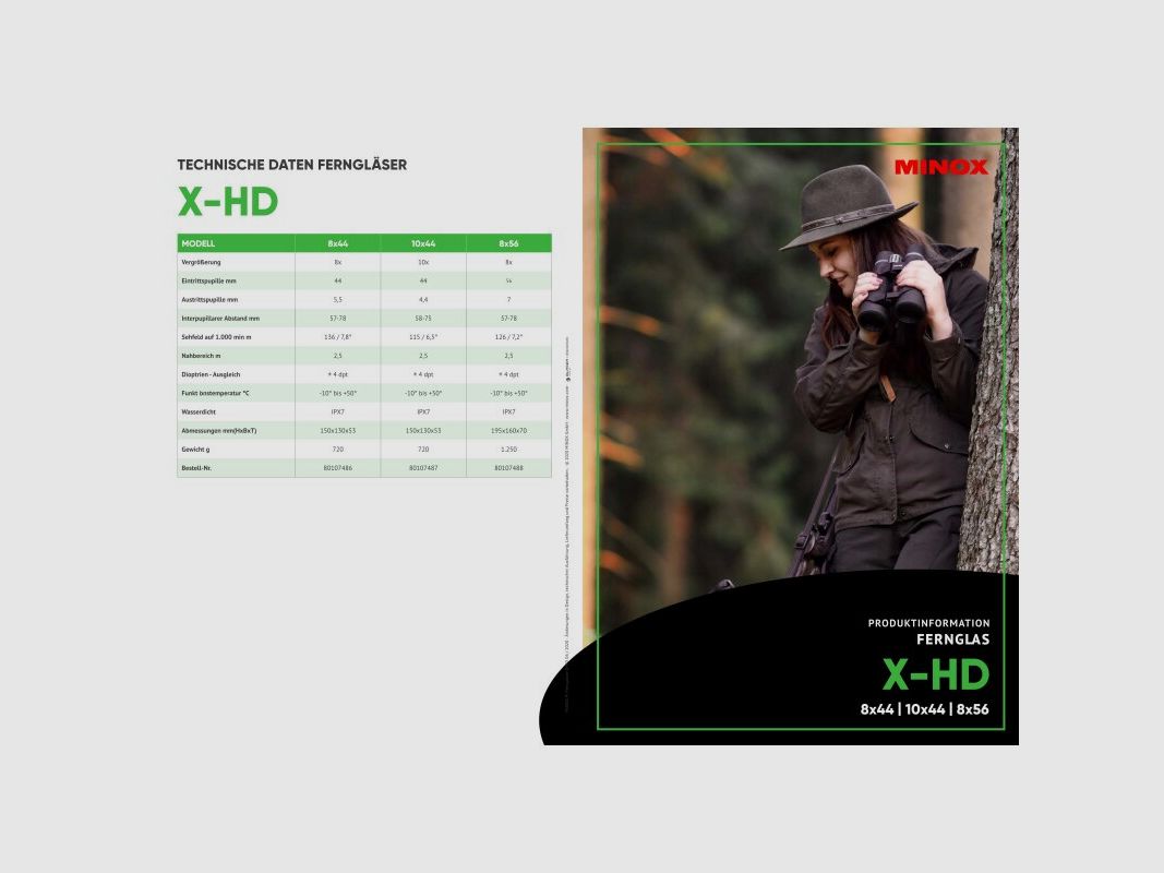 Minox 8x44 X-HD