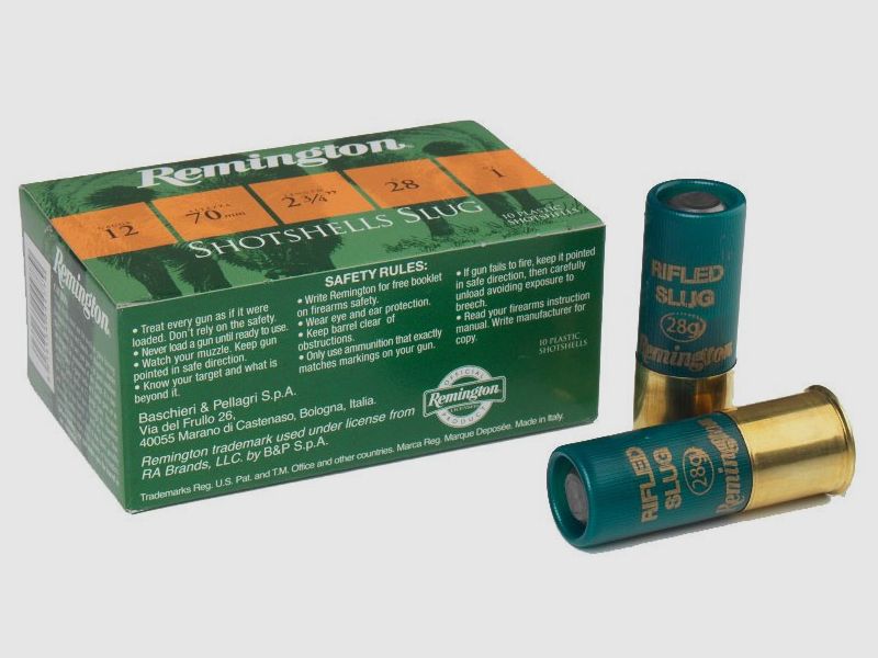 Patroni per fucile 12/70 REMINGTON FOSTER