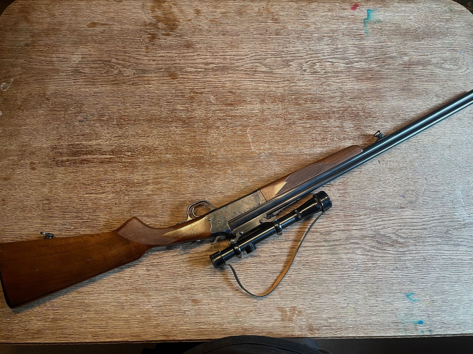 Fusil à deux coups rare