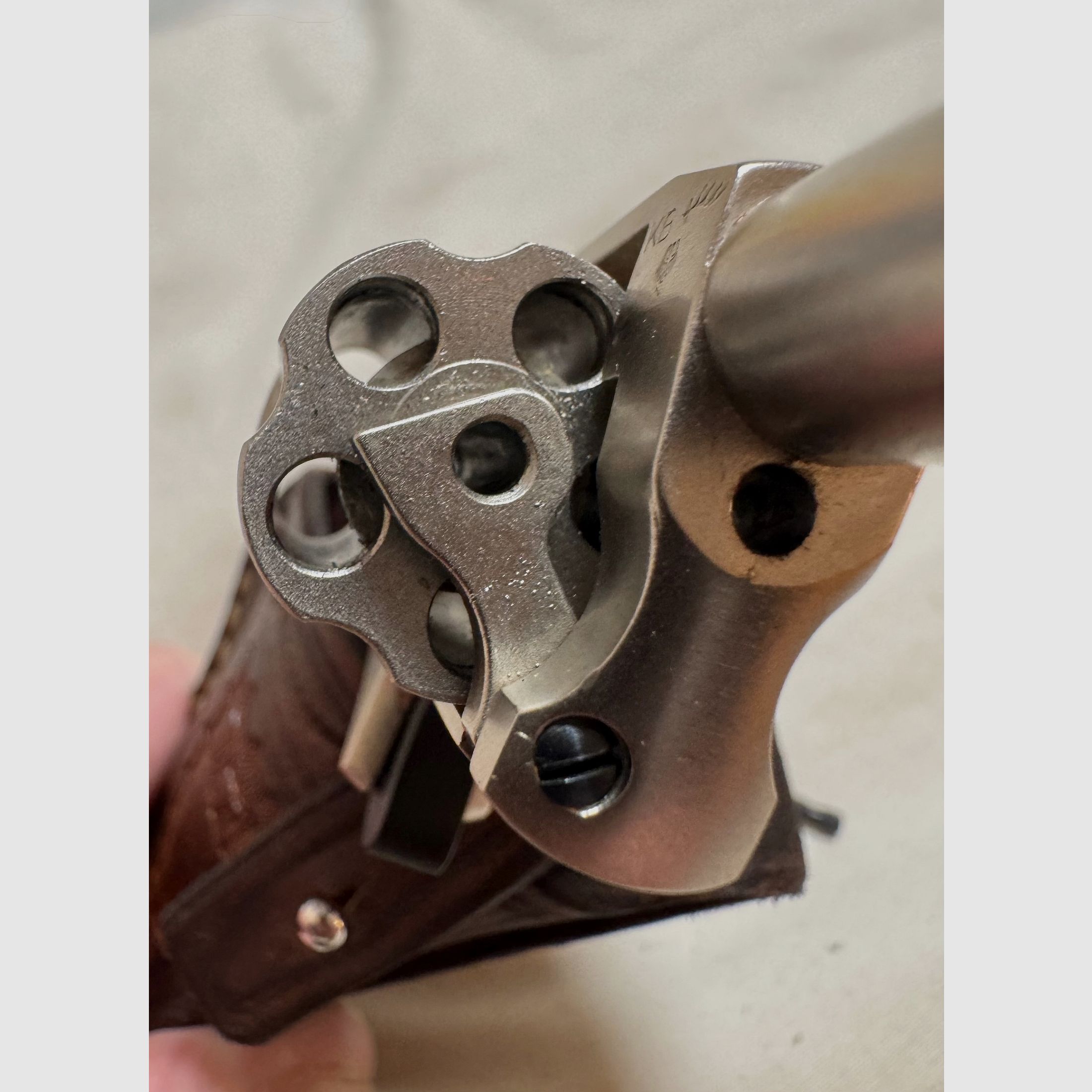 Röhm Little Joe niklowany - PTB 380 - Kaliber .22 long strzał ostrzegawczy