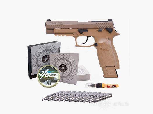 Sig Sauer	 P320 Co2 Pistole im Kaliber 4,5 mm Diabolo im Set