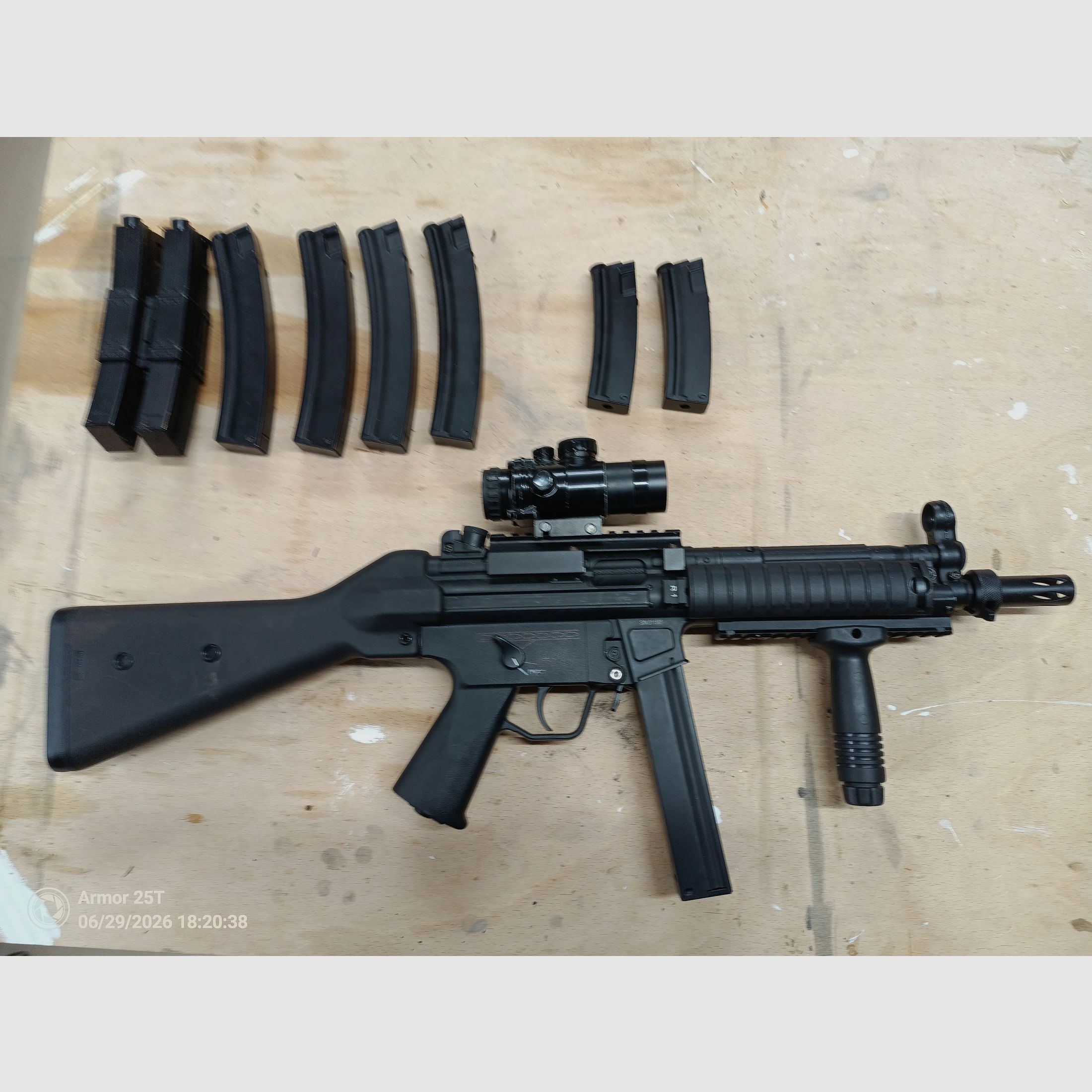 Airsoft MP5 cyma Metall (Tuning)