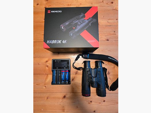 HIKMICRO HABROK 4K HE25LN 950 LIKE NEW OVP Remaining warranty and invoice