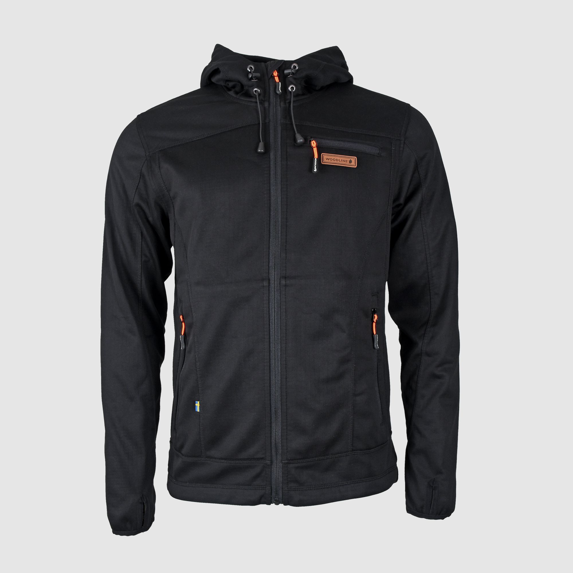Woodline Optima Fleecejacke Schwarz XS