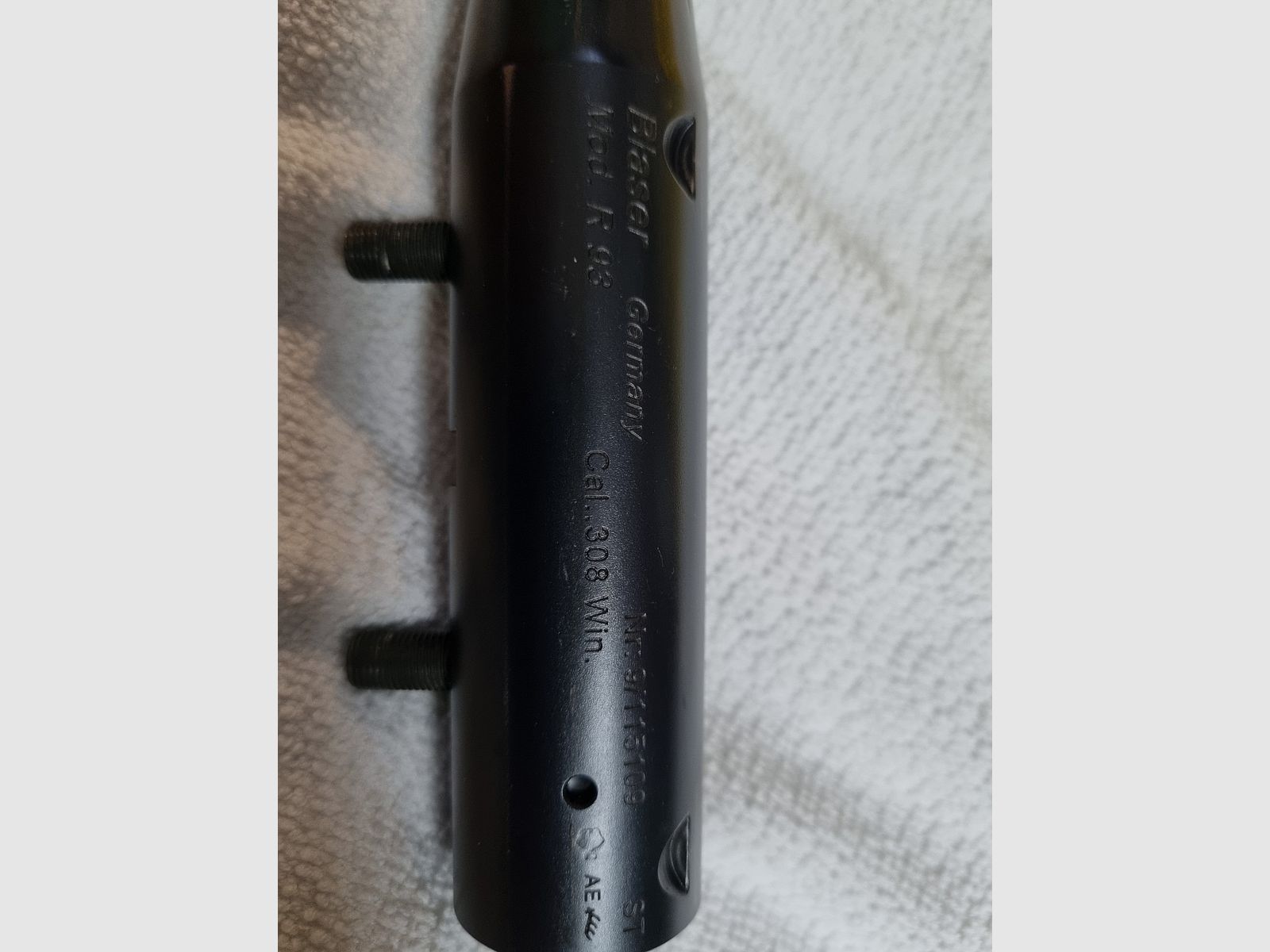 Wechsellauf R93, .308Win, Länge gesamt 52cm, kanneliert, mit Visierung, 