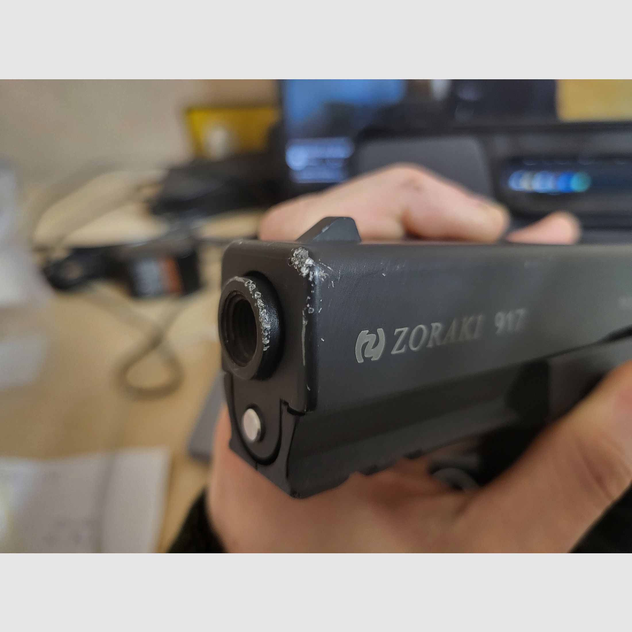 Zoraki 917 schwarz 9mm P.A.K. wenig genutzt
