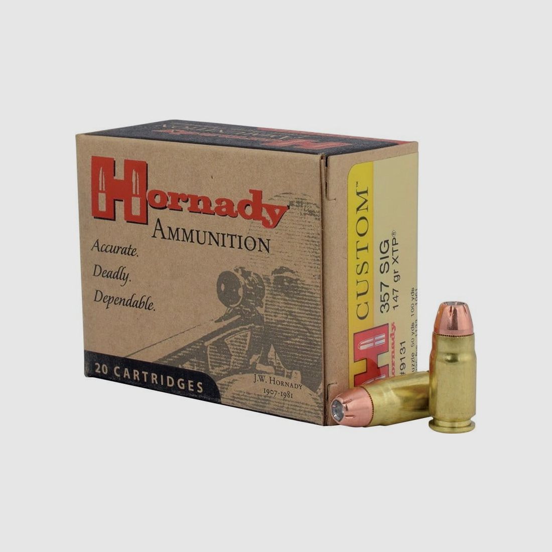 Hornady .357 Sig XTP Hollow Point 147gr - 20 St.