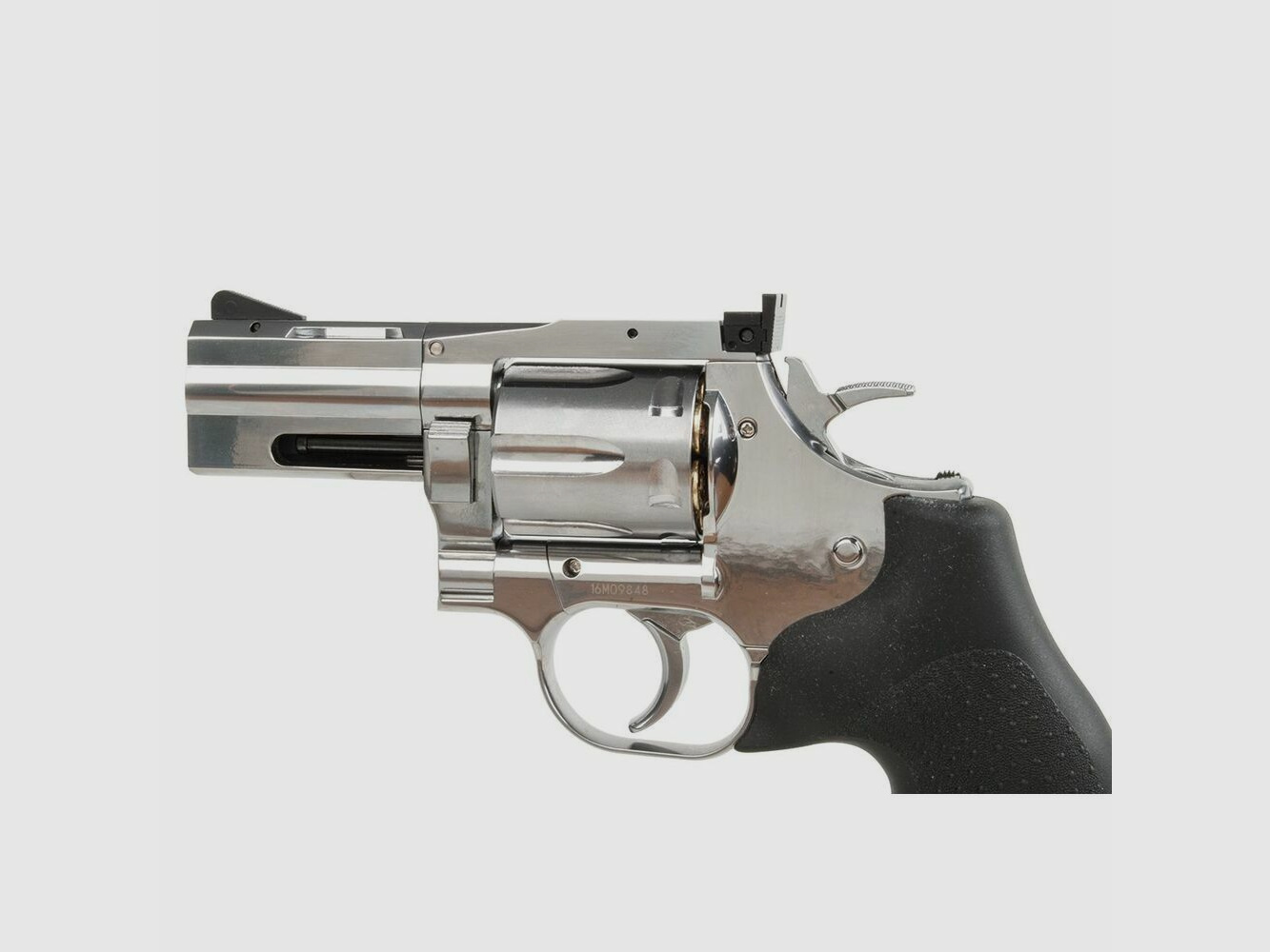 Dan Wesson 715 2,5" Argento 4,5mm BB Pressione d'Aria Co2