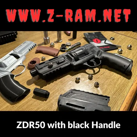 Z-RAM ZDR50 SREBRNA OBUDOWA DLA UMAREX T4E HDR50 WNĘTRZA (UKRYJ Z-ROZSZERZENIE!), zdjęcie 8 z 10