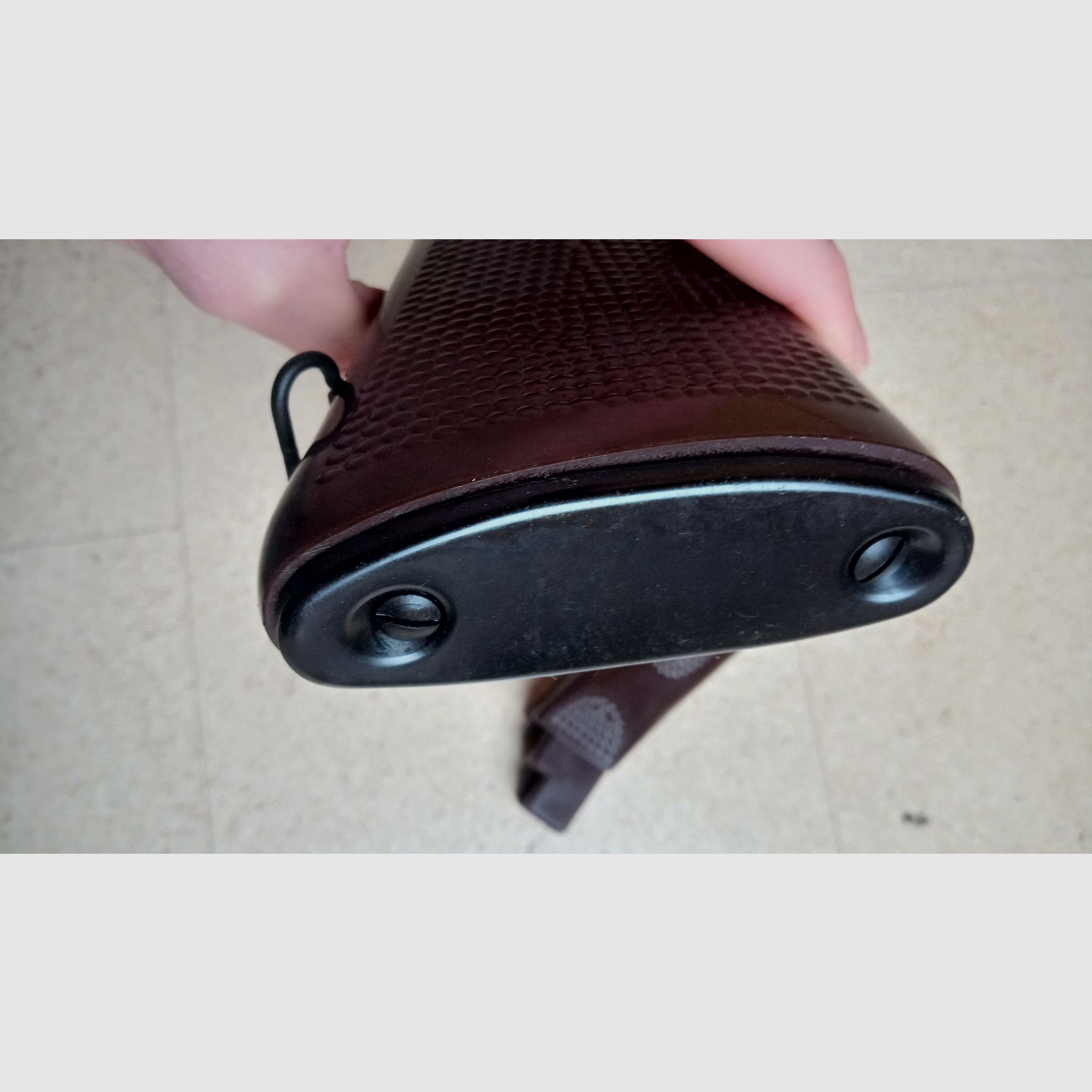 Original East German plastic fixed stock for the MPi-KM manufacturer VEB Wiesa in absolutely best condition // GDR NVA / AKM