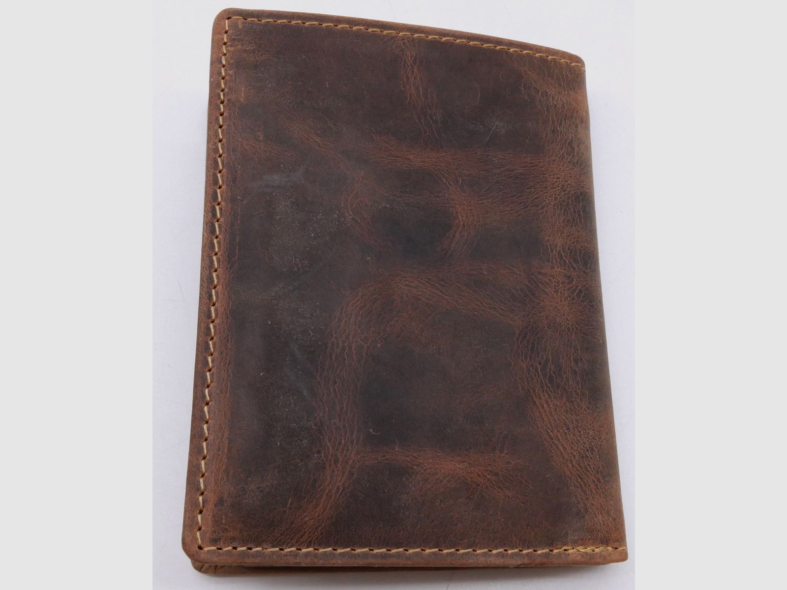 Greenburry Leder Geldbörse braun Vintage Animal Collection Hirschkopf Royal Stag 1701-RS-25