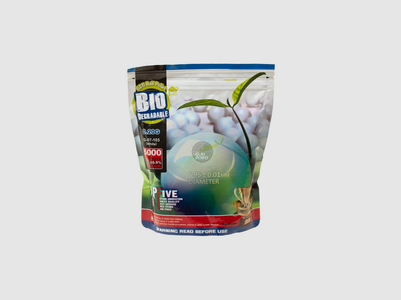 G&G 0.20g Bio Precision BBs 5000rds
