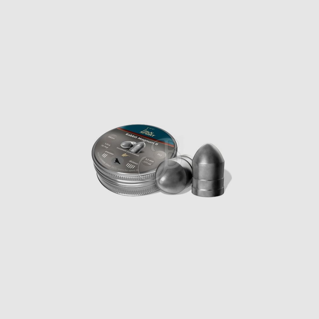 PALLINI cal. 4,5 H & N Diabolo Rabbit Magnum Ii 4,50mm 1,02g - 15.74grs