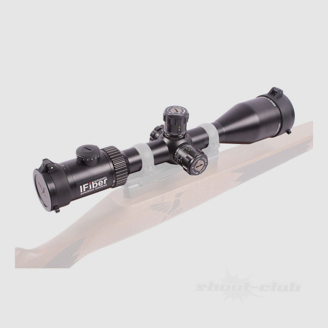 DDoptics Nighteagle 5-30x50 NFX MILDOT / MRAD inkl. iFiber