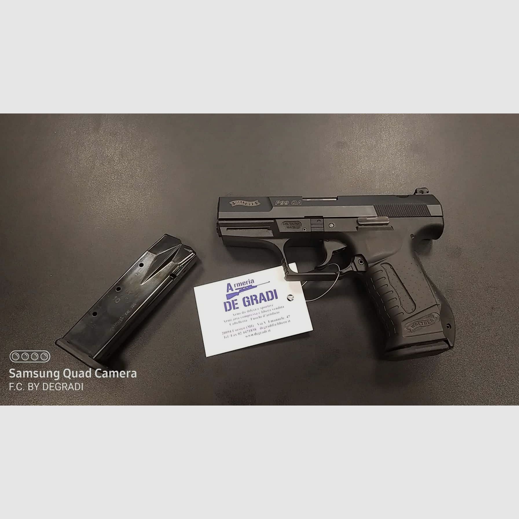 WALTHER P99 QA KALIBER 9X21, zdjęcie 1 z 4