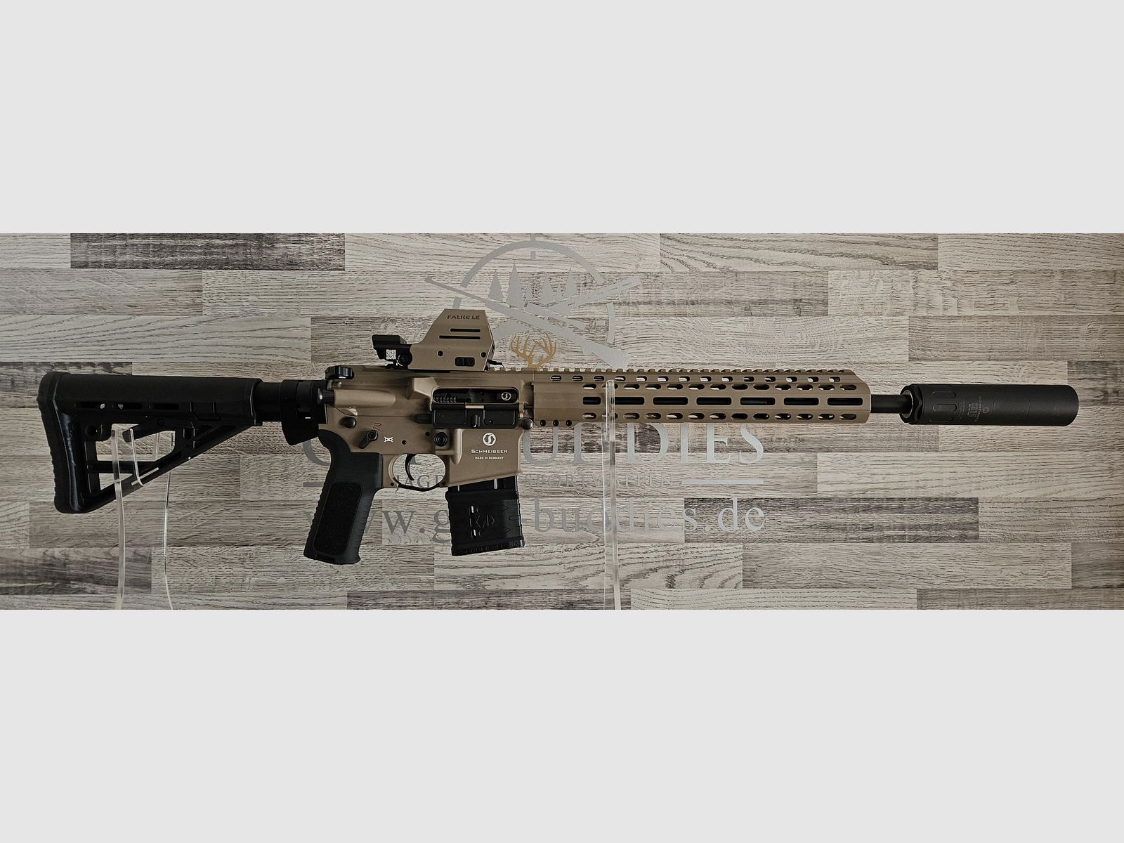 Schmeisser AR-15 M4FL FDE 14,5" Cal. .223Rem. - complete set - free shipping - new from specialist dealer