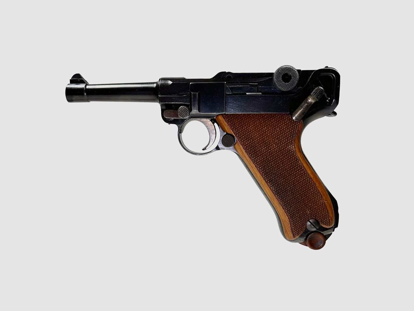 Luger Parabellumpistole (frühe DWM-Produktion – ohne Seriennummer und Gravuren), Bild 2 von 8