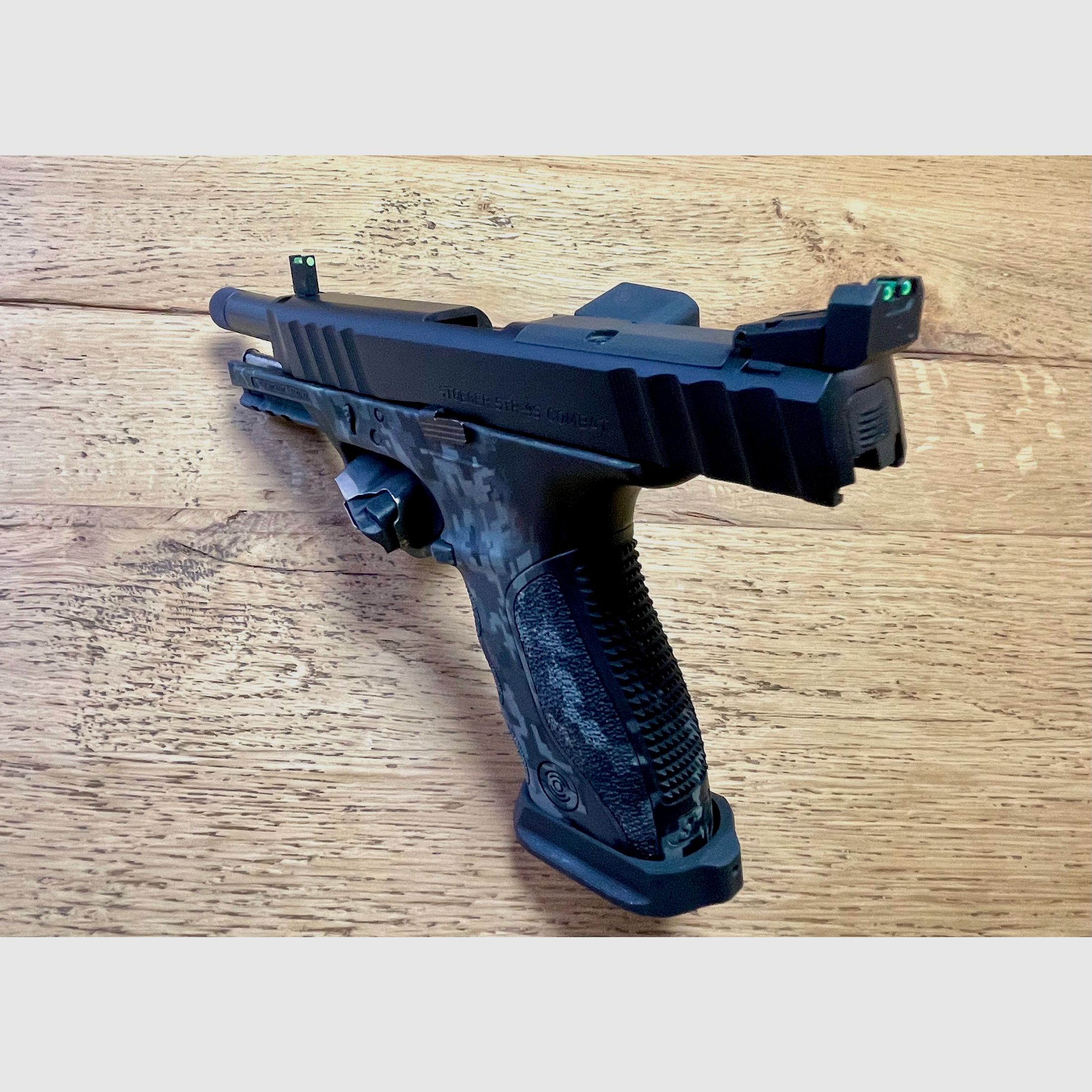 halbautom.  Pistole Stoeger STR-9S Combat mit Gewinde 9mmLuger (Beretta Group) - Neu