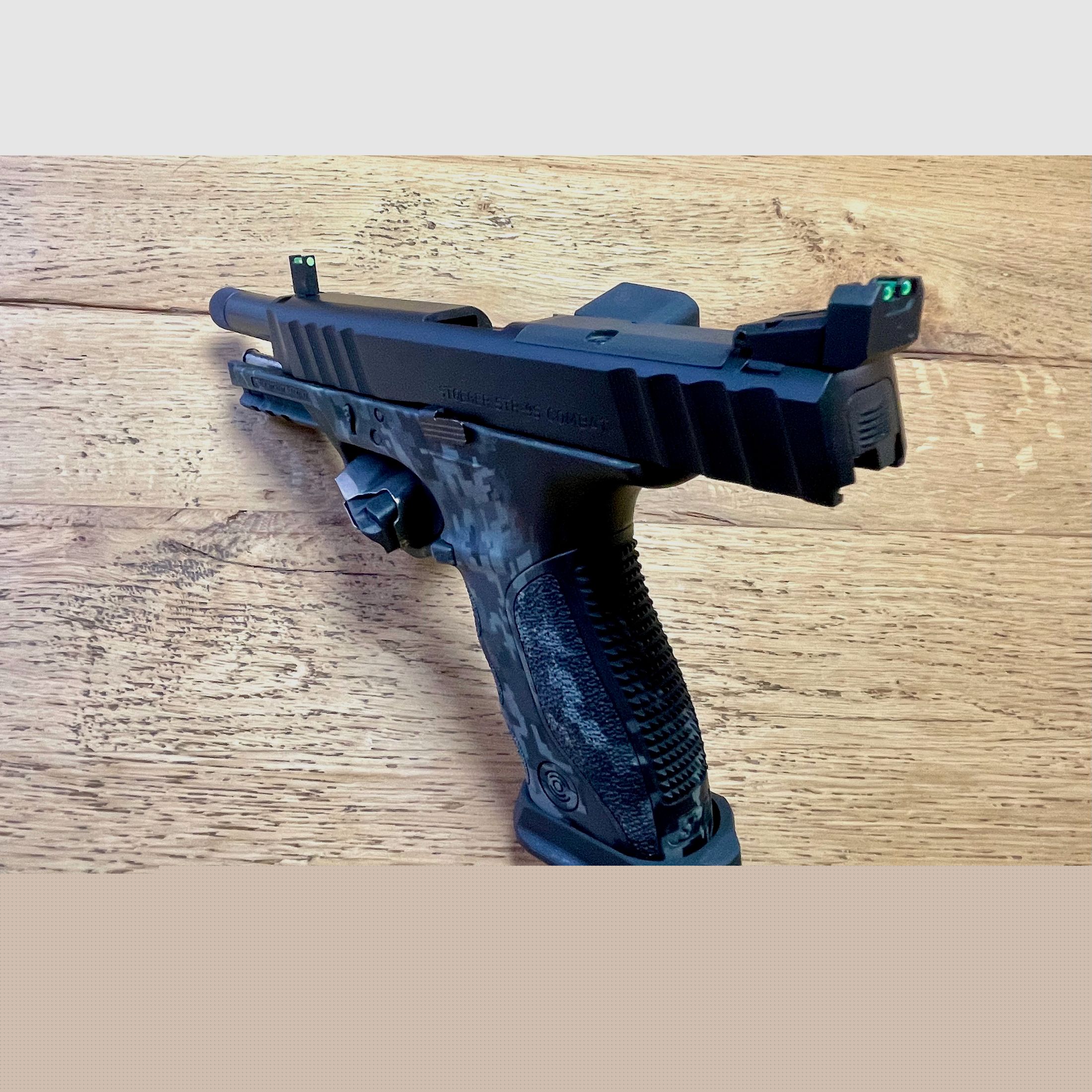 semi-automatic pistol Stoeger STR-9S Combat with thread 9mm Luger (Beretta Group) - New