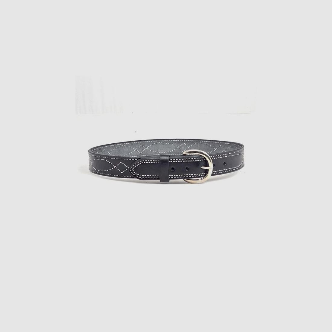 Belt Casual LS 96cm Black smooth