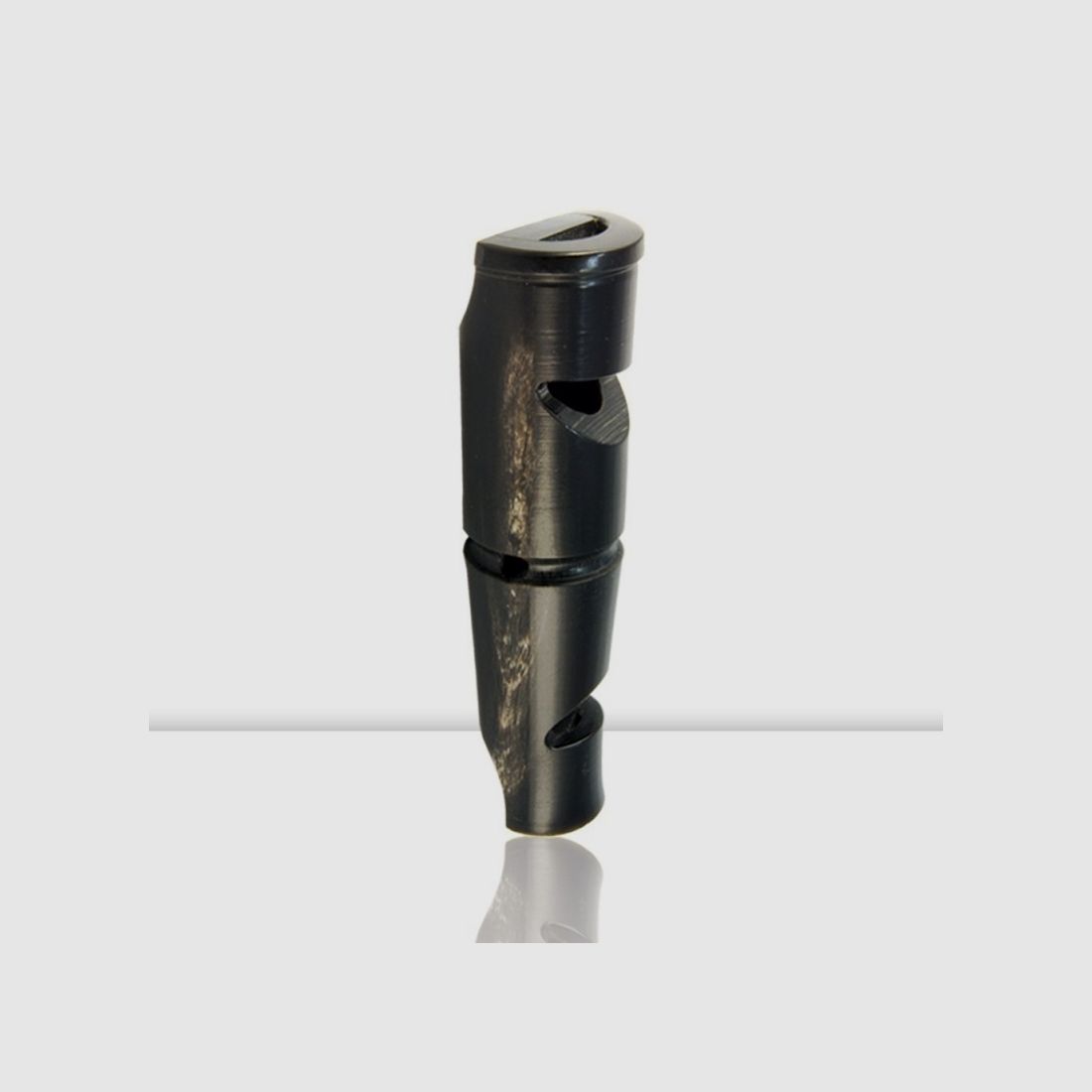 Zweifarbiger Büffelhornpfeife. 7 cm., Bild 3 von 6
