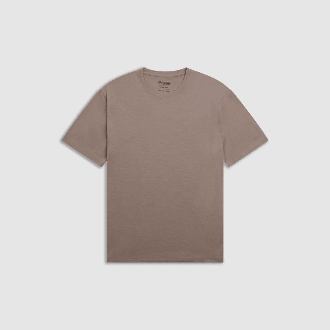 Bergans Merino Light Tee Men Rock Taupe L