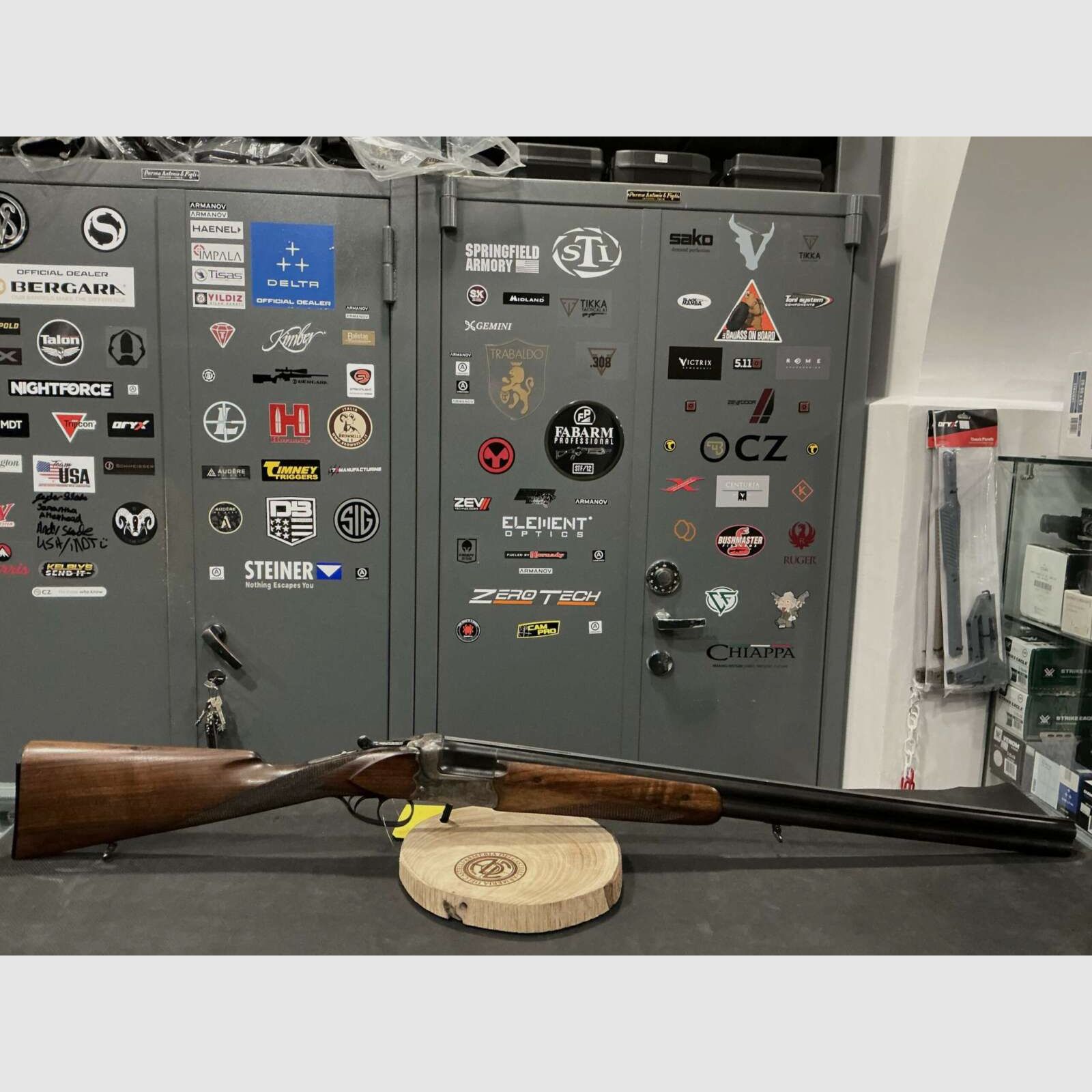 Bockdoppelflinte SIMSON SUHL THURINGEN Kaliber 12 Lauf Länge 71cm
