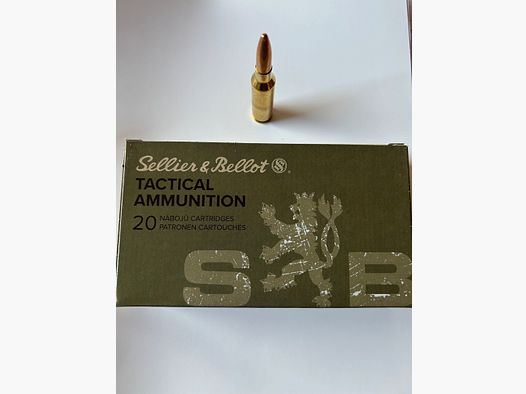 Sellier & Bellot 6,5 Creedmoor FMJBT 140 grains 9,1g Full Metall Jacket *NEU* 20 Rds