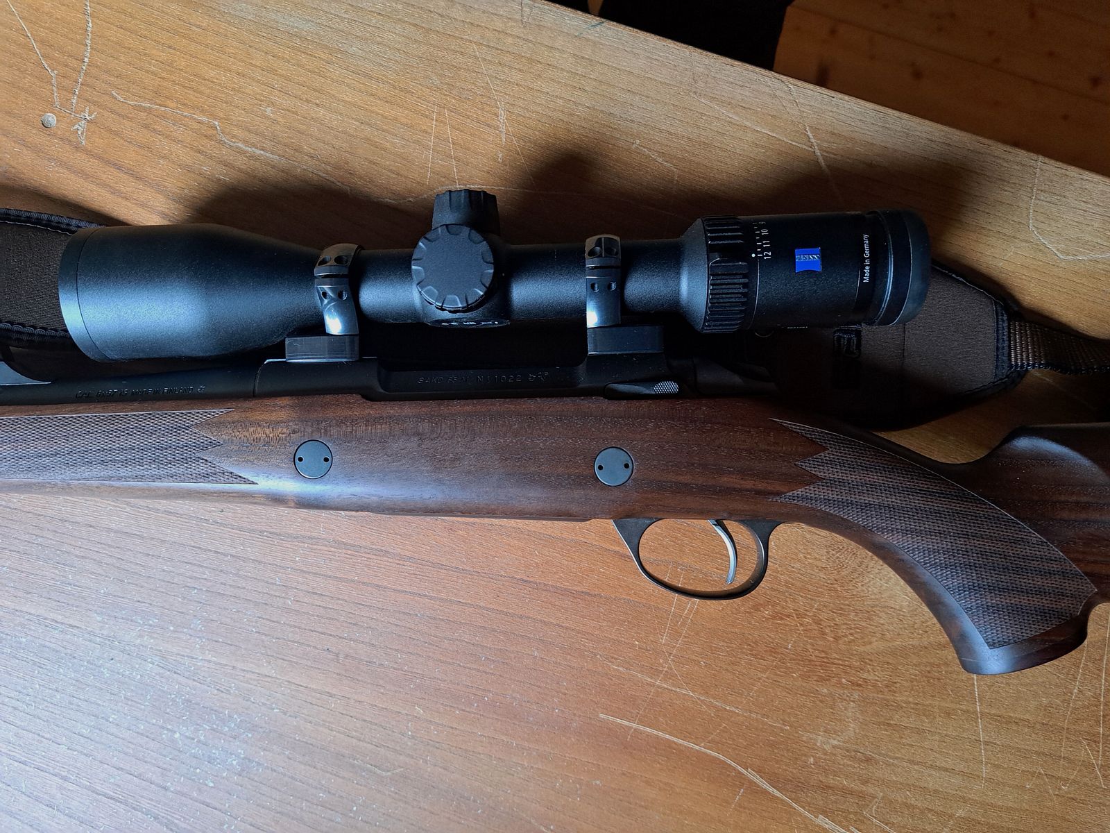 Sako Grizzly 85 8x57IS with Zeiss Conquest V6 2-12x50