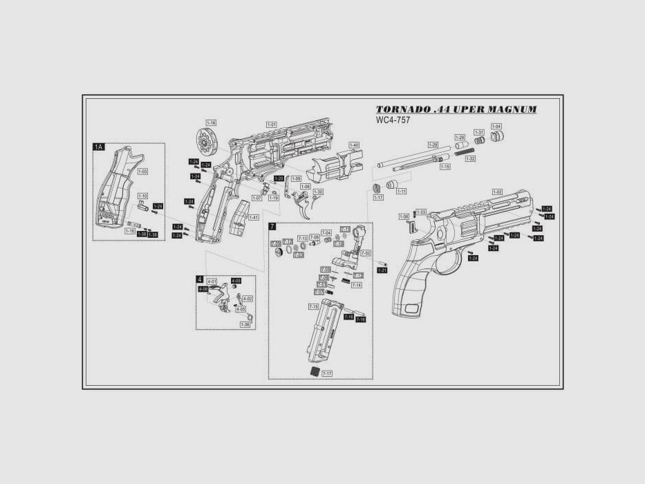 Ersatzteil Umarex Ref. 5.8147.60.06.2 oder 81.60.0033 Druckknopf CO2 Revolver Tornado