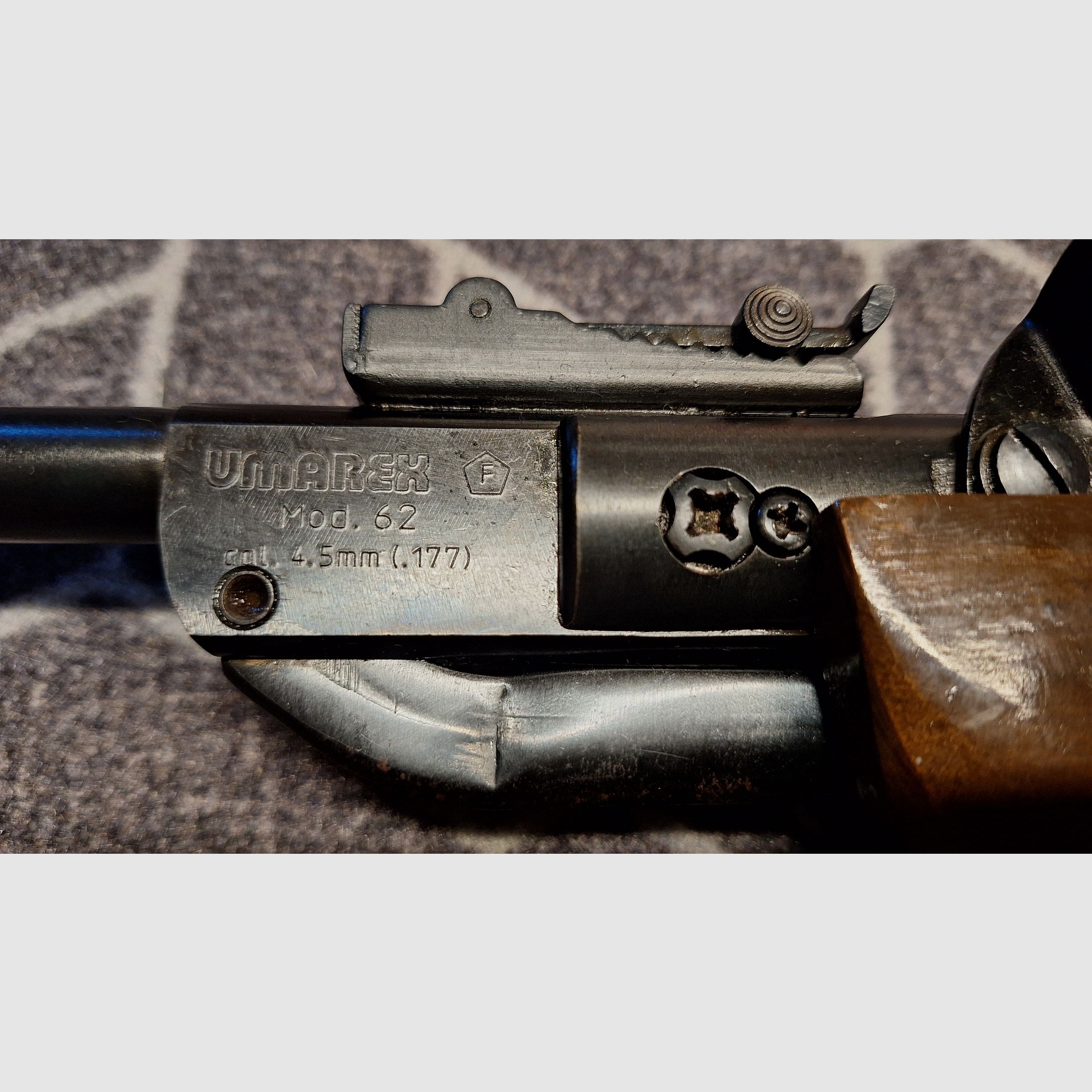 Carabina de aire Umarex Modelo 62 como nueva! (similar a Haenel 303)