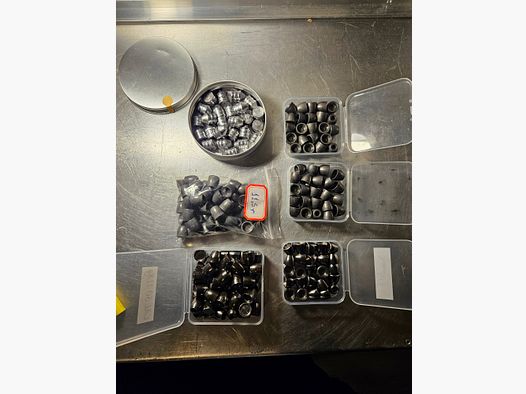 190 pcs. Aea Megalodon Slugs cal.50, various sizes