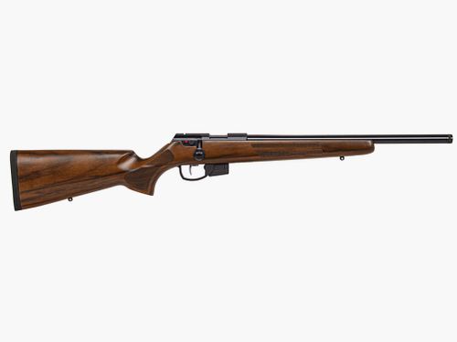 J.G. Anschütz 1761 D HB G-20 Nuss Classic Schaft .22 lr 457 mm LL KK-Repetierbüchse