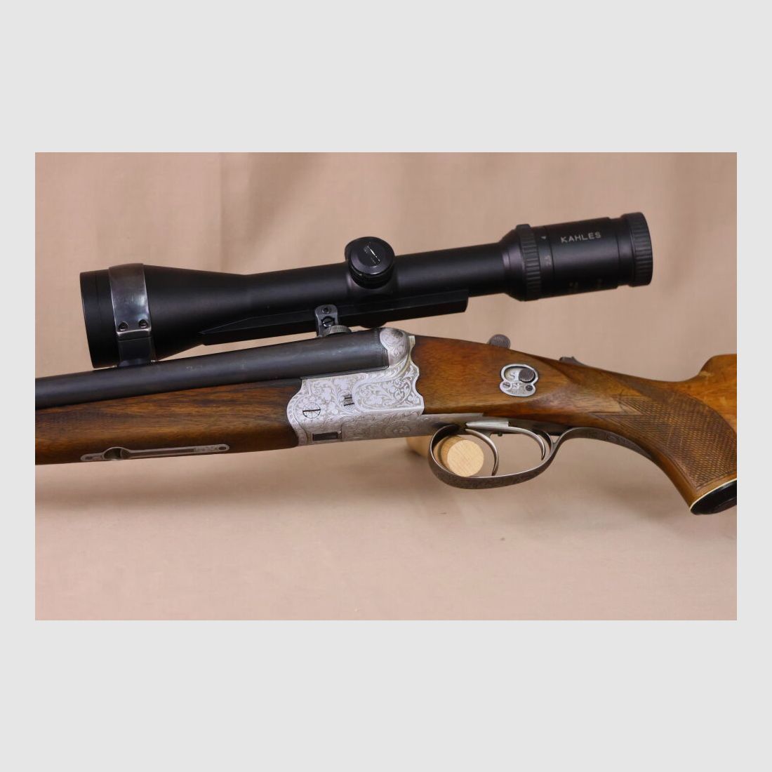 Krieghoff Trumpf Drilling // variables Kahles mit LP // Handspannung // Schaftaufbereitung!
