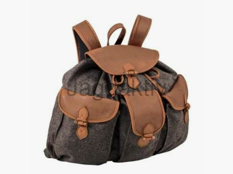 AKAH RUCKSACK LODEN BRAUN Deluxe