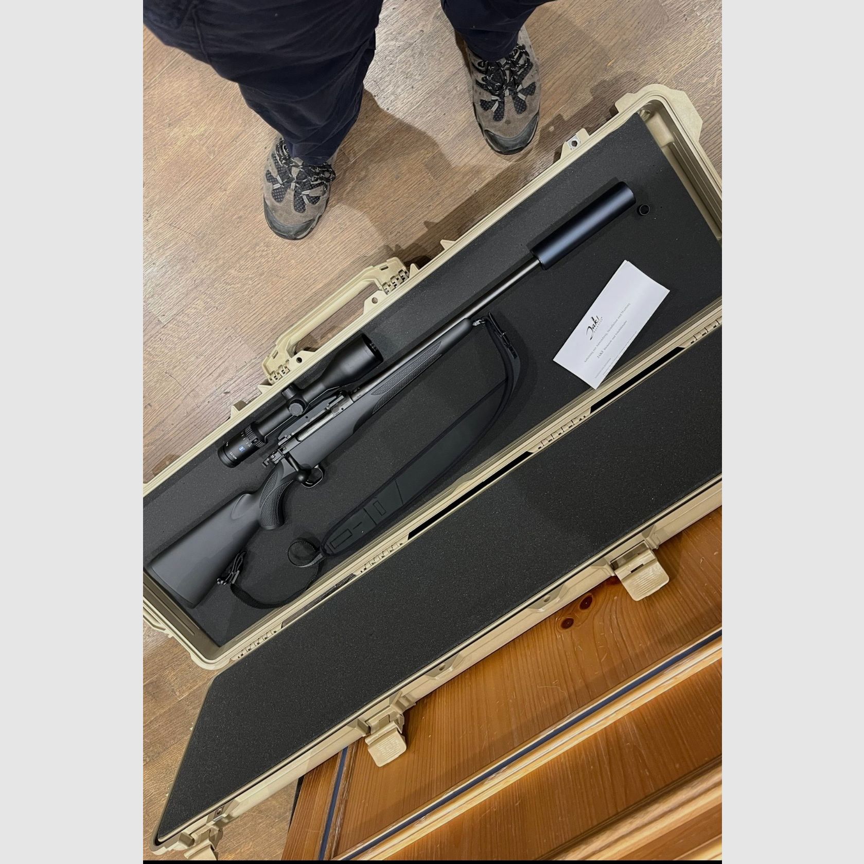 Mauser 12, 308 Win, + ZEISS Zielfernrohr Conquest V4 3–12x56