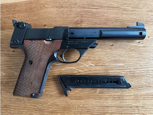High Standard Supermatic Citation Modell 107 Military .22 l.r. im sammelwürdigen Zustand