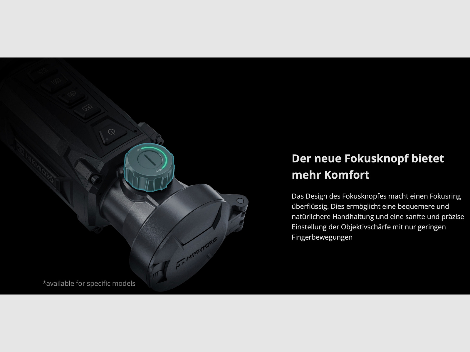 Hikmicro 50-2-086 Clip-On Thunder TQ50C 2.0 thermal imaging attachment 640 x 512 12µm less than 20 mK