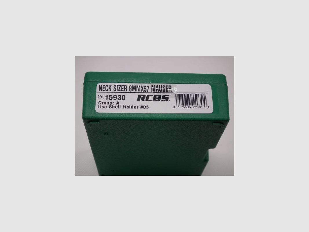 RCBS NECK SIZER DIE 8X57 MAUSER