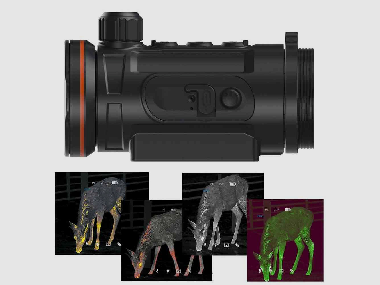 THERMTEC HUNT 650 Clip-On Warmtebeeldapparaat