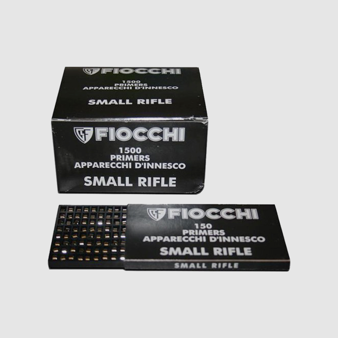 Fiocchi Zündhütchen – Small Rilfe Magnum – á 150Stk.