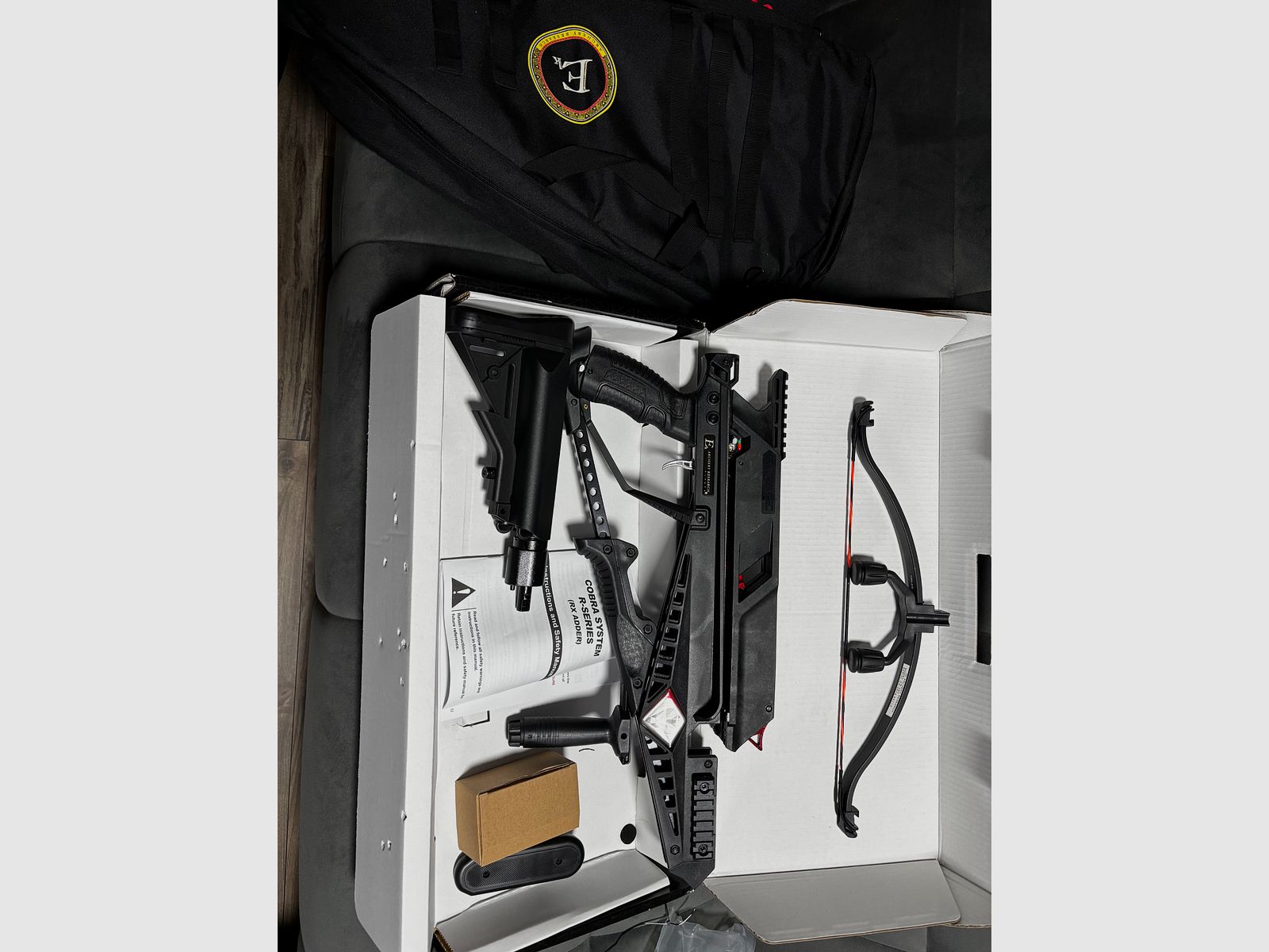 Cobra Adder Taktische Repetierarmbrust + Tasche [WIE NEU]