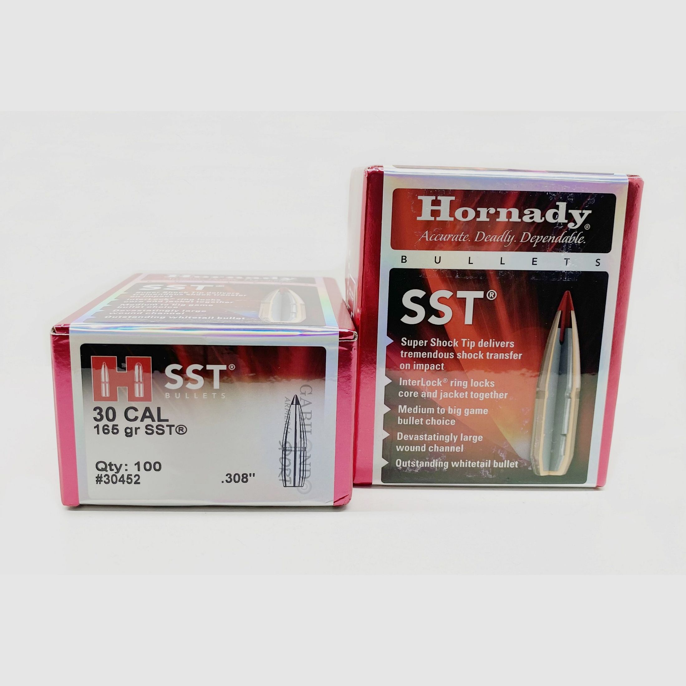 Hornady Geschosse Kal.30 SST 165 gr (100 Stk)