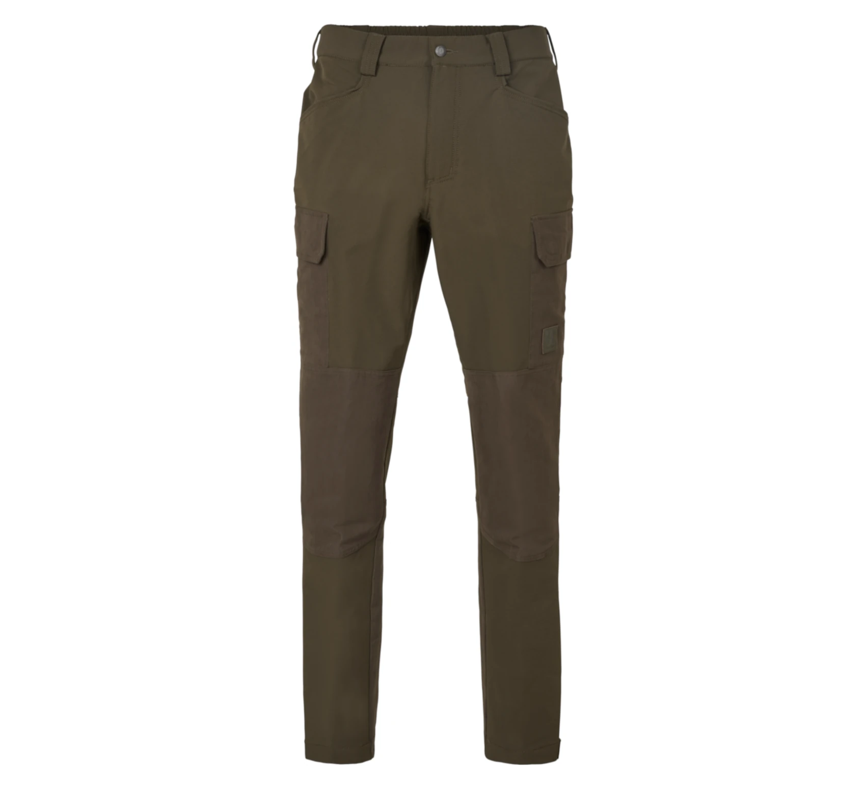 Spodnie Härkila Hill - Willow Green/Brown