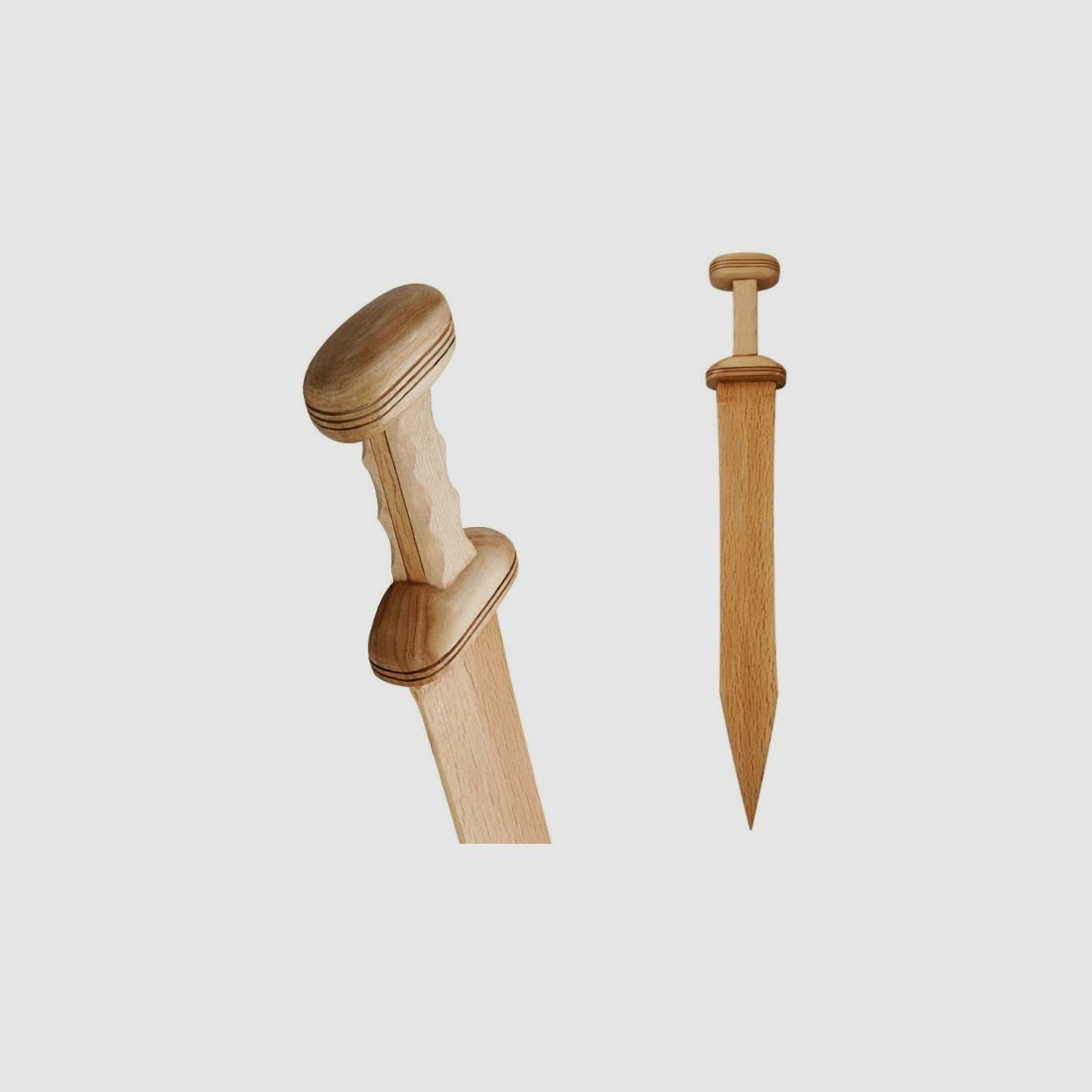 Espada corta romana de madera