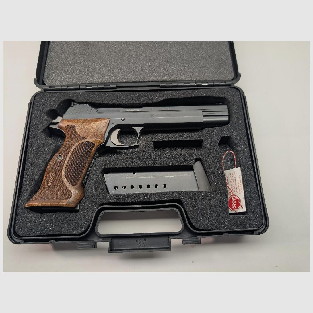 6" SIG Sauer P210 Super Target 9mm Luger like new, image 3 of 10