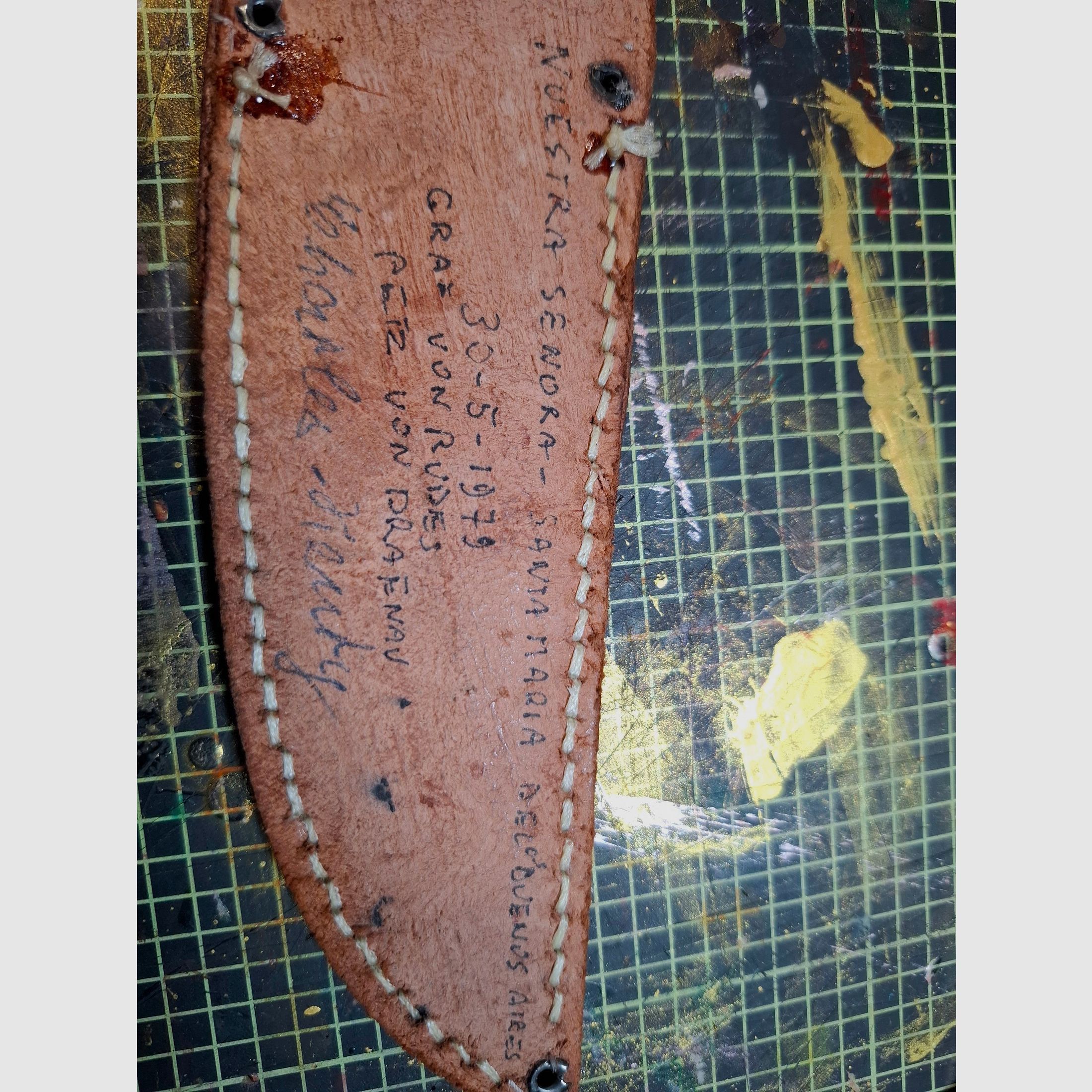 Cuchillo de asado argentino